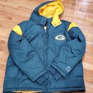 NFL Green Bay Packers Puffer Winter Jacket XXL